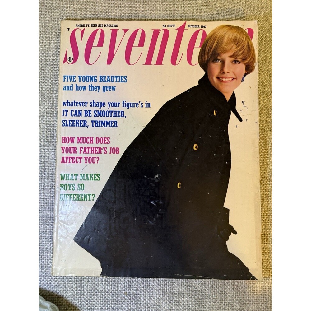 Vintage Seventeen Magazine October 1967